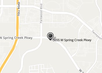 Map of Innovative Dermatology clinic in West Plano, TX
